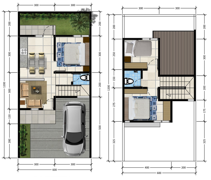 Layout Rumah